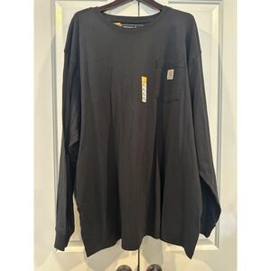 Carhartt Shirt Mens 3XL Loose Fit Heavyweight Long Sleeve Pocket Workwear K126